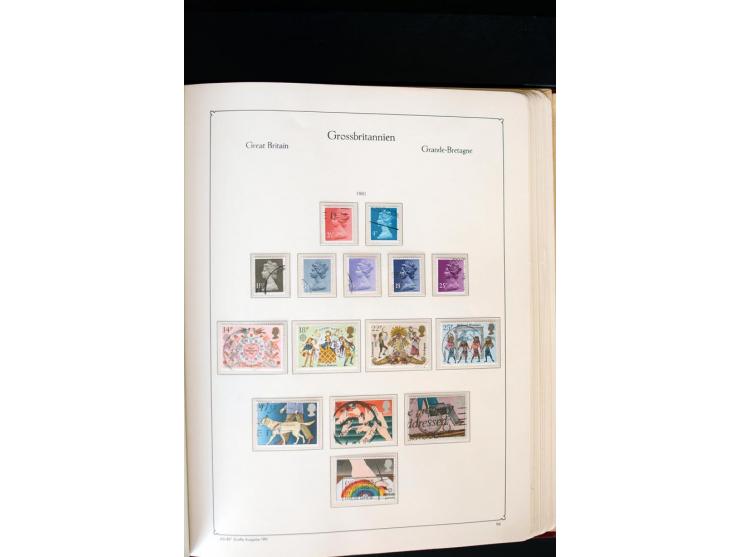 1840/1988, postfrische, ungebrauchte und gestempelte Sammlung mit u.a. Mi.-Nr. 1 (15), 2 (5), 5 (6), 6 (3), 7 (3), 35 (4), 49