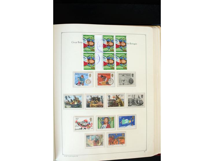 1840/1988, postfrische, ungebrauchte und gestempelte Sammlung mit u.a. Mi.-Nr. 1 (15), 2 (5), 5 (6), 6 (3), 7 (3), 35 (4), 49