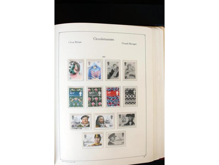 1840/1988, postfrische, ungebrauchte und gestempelte Sammlung mit u.a. Mi.-Nr. 1 (15), 2 (5), 5 (6), 6 (3), 7 (3), 35 (4), 49