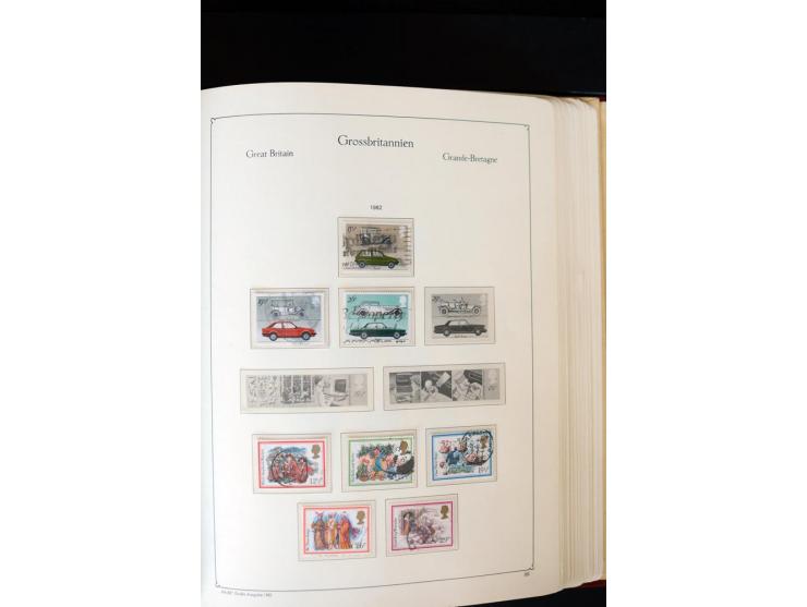 1840/1988, postfrische, ungebrauchte und gestempelte Sammlung mit u.a. Mi.-Nr. 1 (15), 2 (5), 5 (6), 6 (3), 7 (3), 35 (4), 49