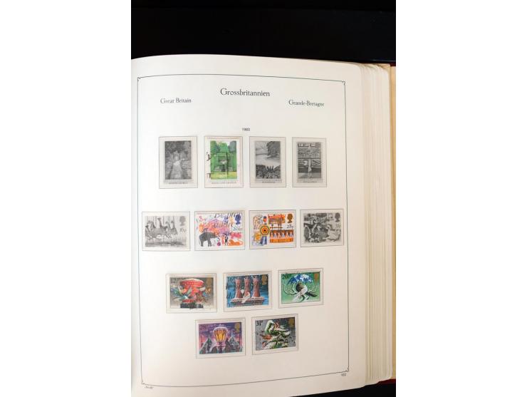 1840/1988, postfrische, ungebrauchte und gestempelte Sammlung mit u.a. Mi.-Nr. 1 (15), 2 (5), 5 (6), 6 (3), 7 (3), 35 (4), 49
