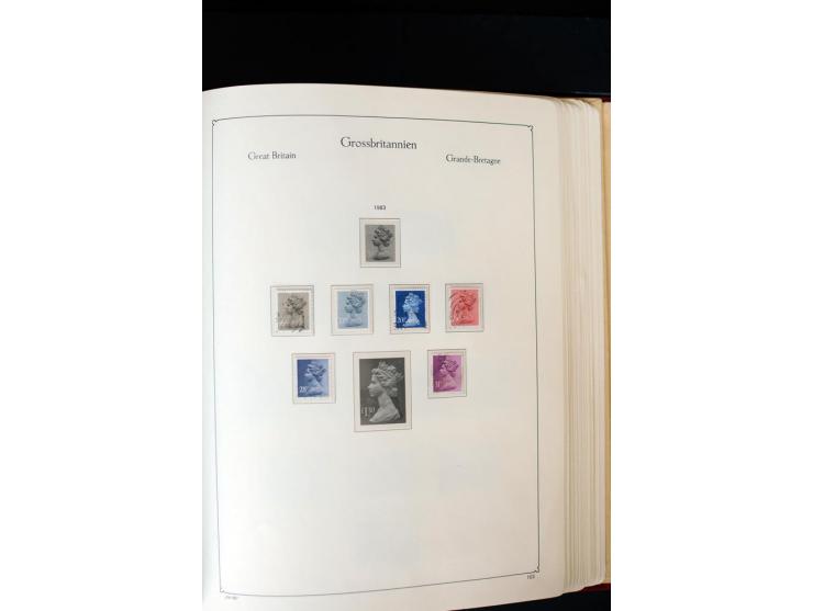 1840/1988, postfrische, ungebrauchte und gestempelte Sammlung mit u.a. Mi.-Nr. 1 (15), 2 (5), 5 (6), 6 (3), 7 (3), 35 (4), 49