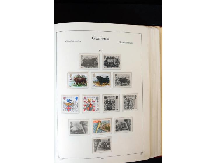 1840/1988, postfrische, ungebrauchte und gestempelte Sammlung mit u.a. Mi.-Nr. 1 (15), 2 (5), 5 (6), 6 (3), 7 (3), 35 (4), 49