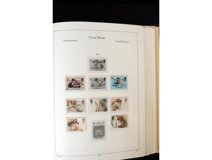 1840/1988, postfrische, ungebrauchte und gestempelte Sammlung mit u.a. Mi.-Nr. 1 (15), 2 (5), 5 (6), 6 (3), 7 (3), 35 (4), 49