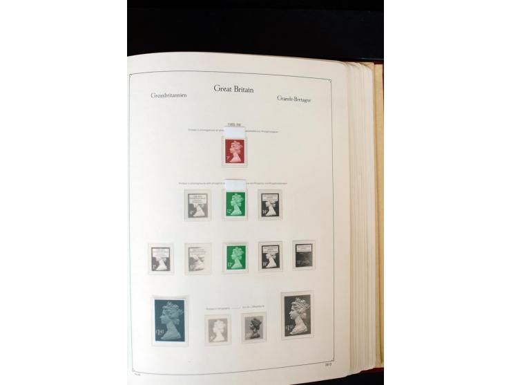 1840/1988, postfrische, ungebrauchte und gestempelte Sammlung mit u.a. Mi.-Nr. 1 (15), 2 (5), 5 (6), 6 (3), 7 (3), 35 (4), 49