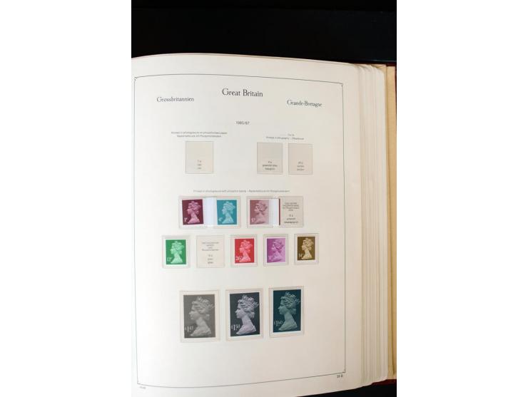 1840/1988, postfrische, ungebrauchte und gestempelte Sammlung mit u.a. Mi.-Nr. 1 (15), 2 (5), 5 (6), 6 (3), 7 (3), 35 (4), 49