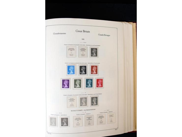 1840/1988, postfrische, ungebrauchte und gestempelte Sammlung mit u.a. Mi.-Nr. 1 (15), 2 (5), 5 (6), 6 (3), 7 (3), 35 (4), 49