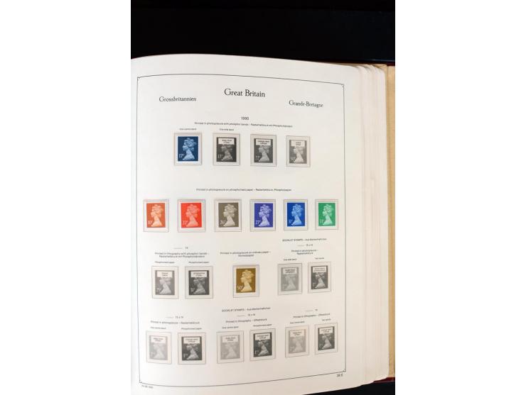 1840/1988, postfrische, ungebrauchte und gestempelte Sammlung mit u.a. Mi.-Nr. 1 (15), 2 (5), 5 (6), 6 (3), 7 (3), 35 (4), 49
