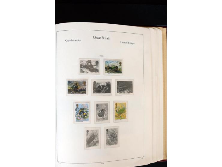 1840/1988, postfrische, ungebrauchte und gestempelte Sammlung mit u.a. Mi.-Nr. 1 (15), 2 (5), 5 (6), 6 (3), 7 (3), 35 (4), 49
