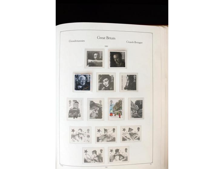 1840/1988, postfrische, ungebrauchte und gestempelte Sammlung mit u.a. Mi.-Nr. 1 (15), 2 (5), 5 (6), 6 (3), 7 (3), 35 (4), 49