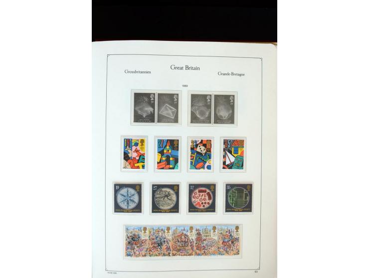 1840/1988, postfrische, ungebrauchte und gestempelte Sammlung mit u.a. Mi.-Nr. 1 (15), 2 (5), 5 (6), 6 (3), 7 (3), 35 (4), 49