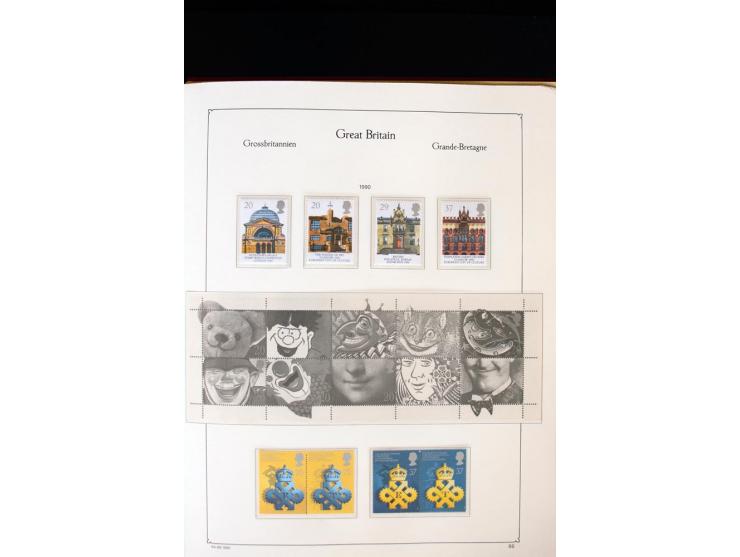 1840/1988, postfrische, ungebrauchte und gestempelte Sammlung mit u.a. Mi.-Nr. 1 (15), 2 (5), 5 (6), 6 (3), 7 (3), 35 (4), 49