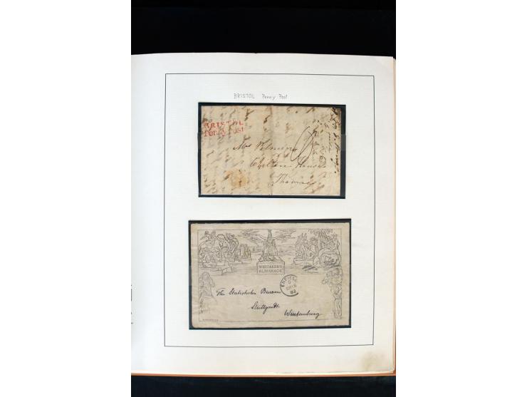 1840/1988, postfrische, ungebrauchte und gestempelte Sammlung mit u.a. Mi.-Nr. 1 (15), 2 (5), 5 (6), 6 (3), 7 (3), 35 (4), 49