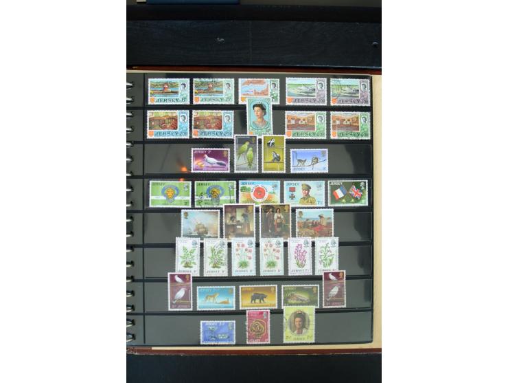 1840/1988, postfrische, ungebrauchte und gestempelte Sammlung mit u.a. Mi.-Nr. 1 (15), 2 (5), 5 (6), 6 (3), 7 (3), 35 (4), 49