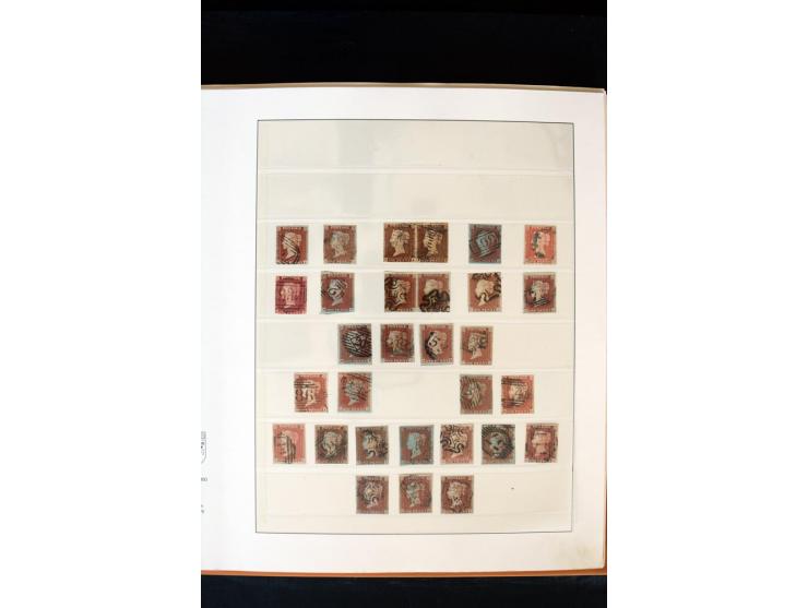 1840/1988, postfrische, ungebrauchte und gestempelte Sammlung mit u.a. Mi.-Nr. 1 (15), 2 (5), 5 (6), 6 (3), 7 (3), 35 (4), 49
