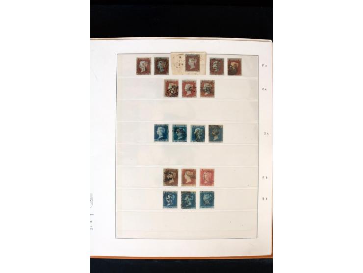 1840/1988, postfrische, ungebrauchte und gestempelte Sammlung mit u.a. Mi.-Nr. 1 (15), 2 (5), 5 (6), 6 (3), 7 (3), 35 (4), 49