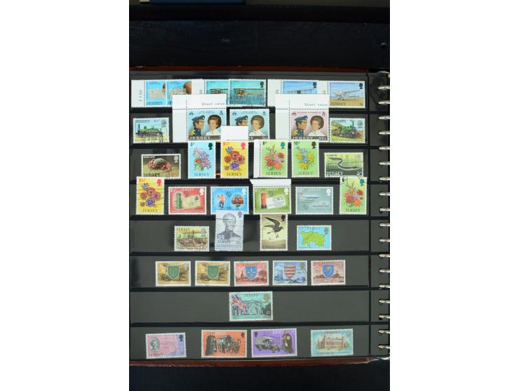 1840/1988, postfrische, ungebrauchte und gestempelte Sammlung mit u.a. Mi.-Nr. 1 (15), 2 (5), 5 (6), 6 (3), 7 (3), 35 (4), 49