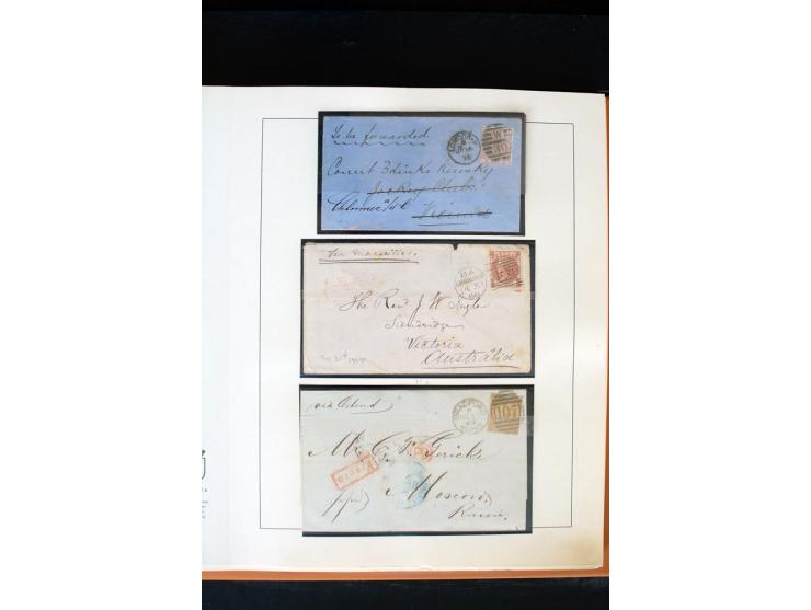 1840/1988, postfrische, ungebrauchte und gestempelte Sammlung mit u.a. Mi.-Nr. 1 (15), 2 (5), 5 (6), 6 (3), 7 (3), 35 (4), 49