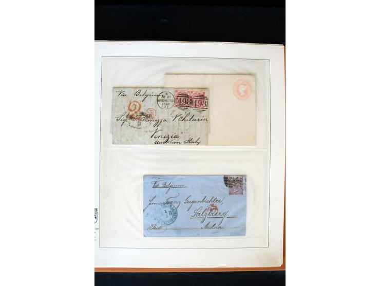 1840/1988, postfrische, ungebrauchte und gestempelte Sammlung mit u.a. Mi.-Nr. 1 (15), 2 (5), 5 (6), 6 (3), 7 (3), 35 (4), 49