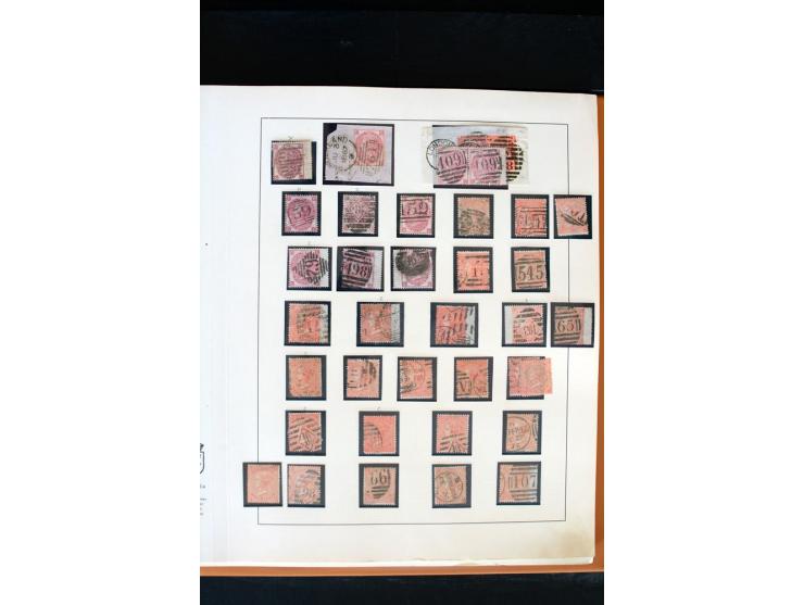 1840/1988, postfrische, ungebrauchte und gestempelte Sammlung mit u.a. Mi.-Nr. 1 (15), 2 (5), 5 (6), 6 (3), 7 (3), 35 (4), 49