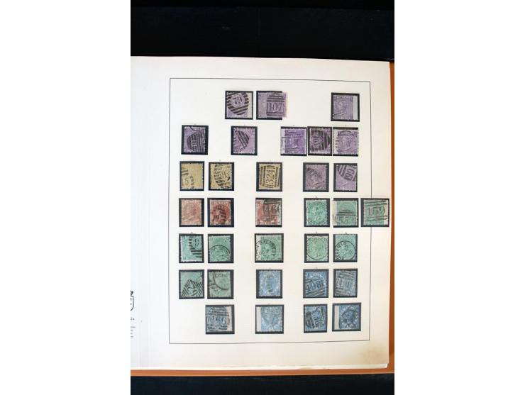 1840/1988, postfrische, ungebrauchte und gestempelte Sammlung mit u.a. Mi.-Nr. 1 (15), 2 (5), 5 (6), 6 (3), 7 (3), 35 (4), 49