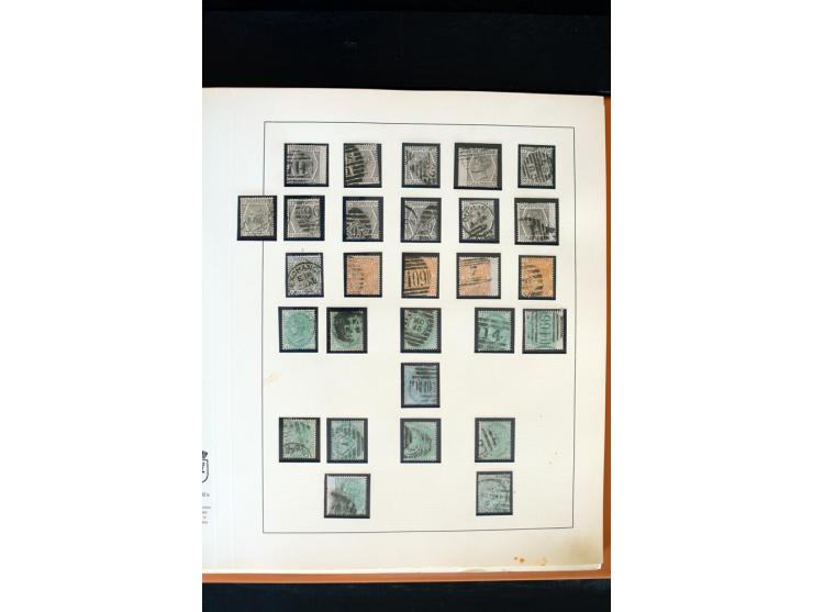 1840/1988, postfrische, ungebrauchte und gestempelte Sammlung mit u.a. Mi.-Nr. 1 (15), 2 (5), 5 (6), 6 (3), 7 (3), 35 (4), 49