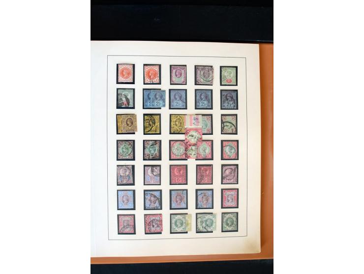 1840/1988, postfrische, ungebrauchte und gestempelte Sammlung mit u.a. Mi.-Nr. 1 (15), 2 (5), 5 (6), 6 (3), 7 (3), 35 (4), 49