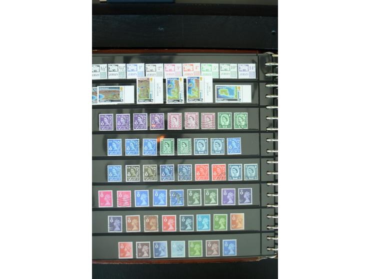 1840/1988, postfrische, ungebrauchte und gestempelte Sammlung mit u.a. Mi.-Nr. 1 (15), 2 (5), 5 (6), 6 (3), 7 (3), 35 (4), 49