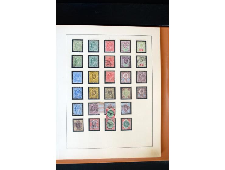 1840/1988, postfrische, ungebrauchte und gestempelte Sammlung mit u.a. Mi.-Nr. 1 (15), 2 (5), 5 (6), 6 (3), 7 (3), 35 (4), 49