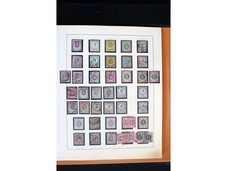 1840/1988, postfrische, ungebrauchte und gestempelte Sammlung mit u.a. Mi.-Nr. 1 (15), 2 (5), 5 (6), 6 (3), 7 (3), 35 (4), 49