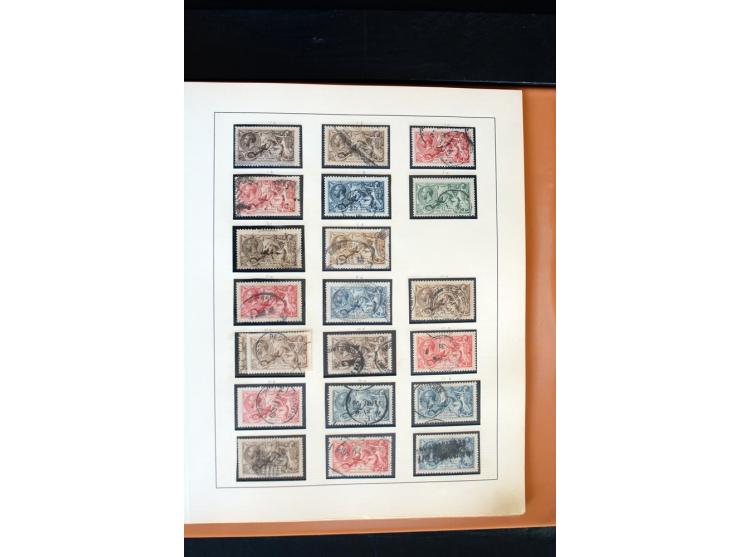1840/1988, postfrische, ungebrauchte und gestempelte Sammlung mit u.a. Mi.-Nr. 1 (15), 2 (5), 5 (6), 6 (3), 7 (3), 35 (4), 49