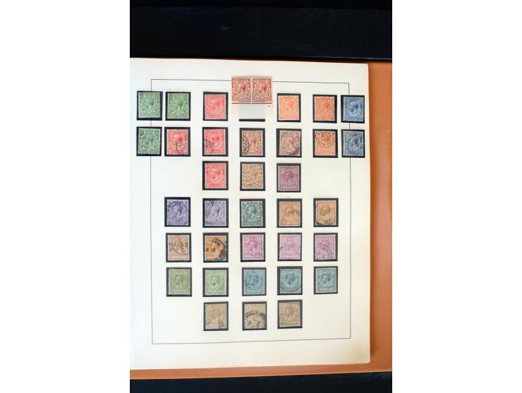 1840/1988, postfrische, ungebrauchte und gestempelte Sammlung mit u.a. Mi.-Nr. 1 (15), 2 (5), 5 (6), 6 (3), 7 (3), 35 (4), 49