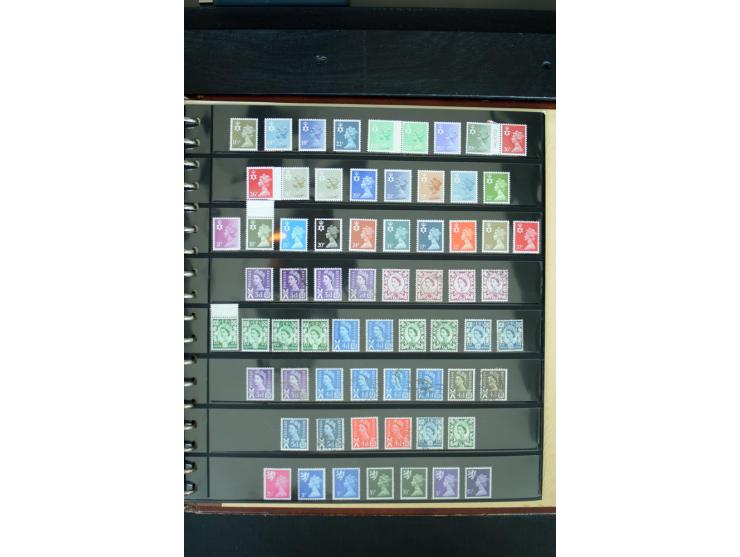 1840/1988, postfrische, ungebrauchte und gestempelte Sammlung mit u.a. Mi.-Nr. 1 (15), 2 (5), 5 (6), 6 (3), 7 (3), 35 (4), 49