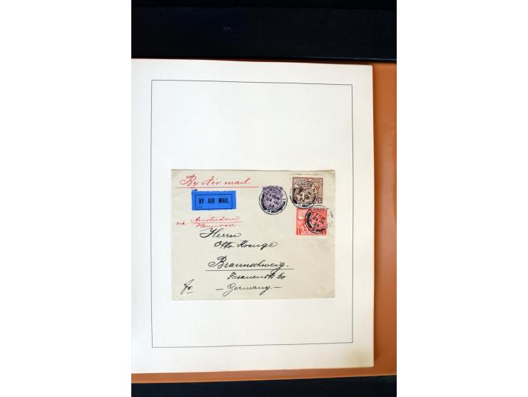 1840/1988, postfrische, ungebrauchte und gestempelte Sammlung mit u.a. Mi.-Nr. 1 (15), 2 (5), 5 (6), 6 (3), 7 (3), 35 (4), 49