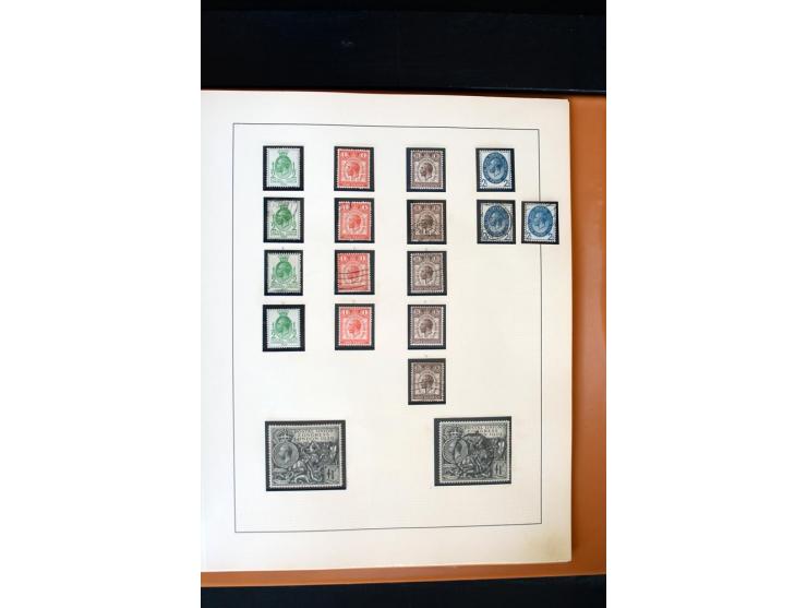 1840/1988, postfrische, ungebrauchte und gestempelte Sammlung mit u.a. Mi.-Nr. 1 (15), 2 (5), 5 (6), 6 (3), 7 (3), 35 (4), 49