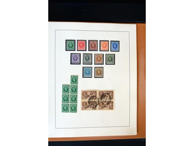 1840/1988, postfrische, ungebrauchte und gestempelte Sammlung mit u.a. Mi.-Nr. 1 (15), 2 (5), 5 (6), 6 (3), 7 (3), 35 (4), 49