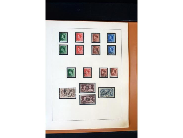 1840/1988, postfrische, ungebrauchte und gestempelte Sammlung mit u.a. Mi.-Nr. 1 (15), 2 (5), 5 (6), 6 (3), 7 (3), 35 (4), 49