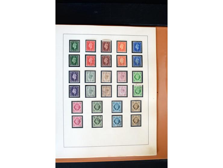 1840/1988, postfrische, ungebrauchte und gestempelte Sammlung mit u.a. Mi.-Nr. 1 (15), 2 (5), 5 (6), 6 (3), 7 (3), 35 (4), 49