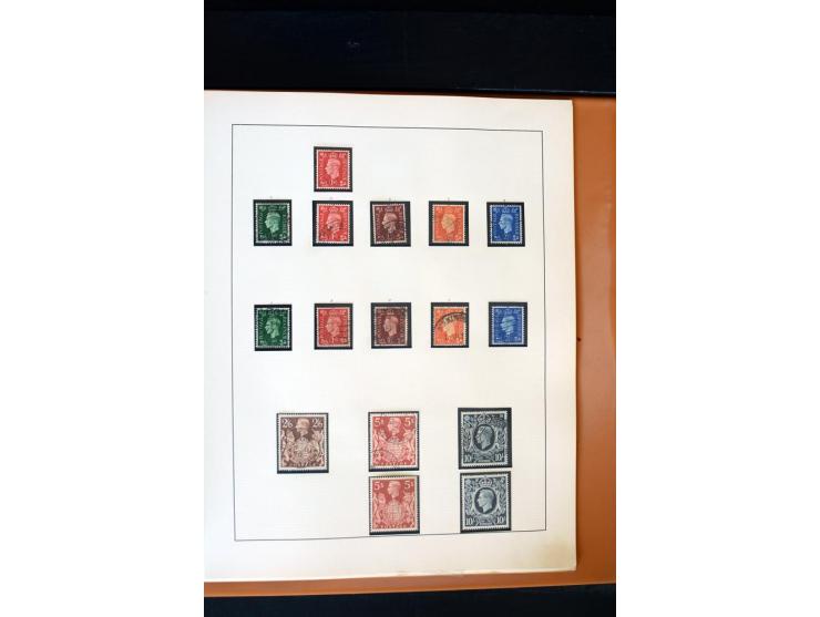 1840/1988, postfrische, ungebrauchte und gestempelte Sammlung mit u.a. Mi.-Nr. 1 (15), 2 (5), 5 (6), 6 (3), 7 (3), 35 (4), 49