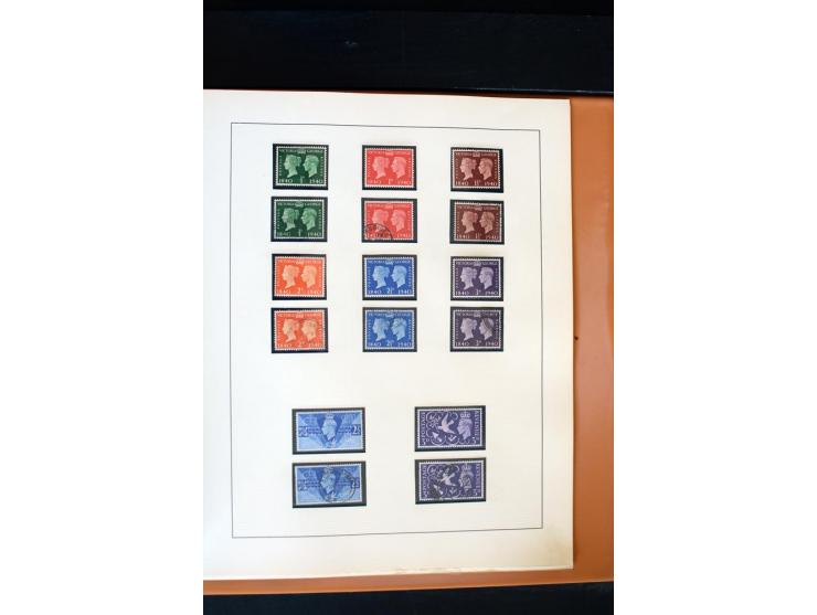1840/1988, postfrische, ungebrauchte und gestempelte Sammlung mit u.a. Mi.-Nr. 1 (15), 2 (5), 5 (6), 6 (3), 7 (3), 35 (4), 49