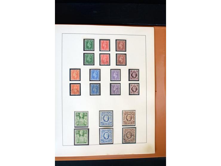1840/1988, postfrische, ungebrauchte und gestempelte Sammlung mit u.a. Mi.-Nr. 1 (15), 2 (5), 5 (6), 6 (3), 7 (3), 35 (4), 49
