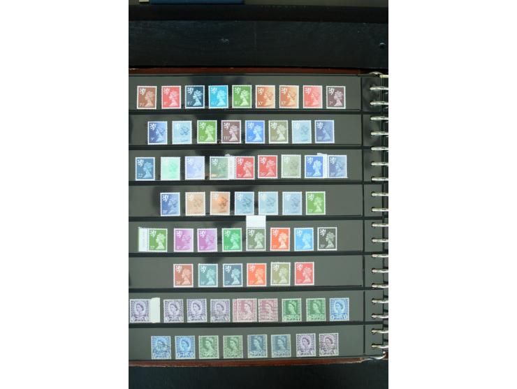 1840/1988, postfrische, ungebrauchte und gestempelte Sammlung mit u.a. Mi.-Nr. 1 (15), 2 (5), 5 (6), 6 (3), 7 (3), 35 (4), 49