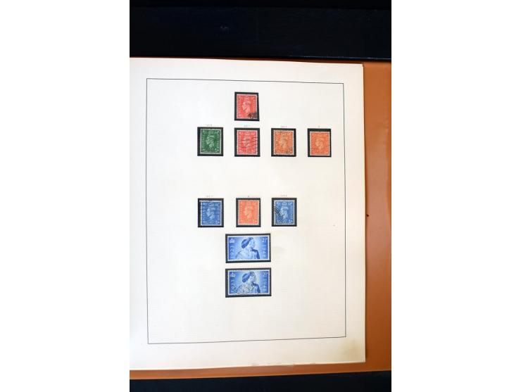 1840/1988, postfrische, ungebrauchte und gestempelte Sammlung mit u.a. Mi.-Nr. 1 (15), 2 (5), 5 (6), 6 (3), 7 (3), 35 (4), 49