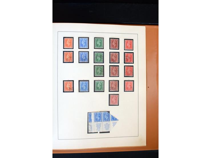 1840/1988, postfrische, ungebrauchte und gestempelte Sammlung mit u.a. Mi.-Nr. 1 (15), 2 (5), 5 (6), 6 (3), 7 (3), 35 (4), 49