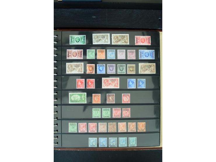 1840/1988, postfrische, ungebrauchte und gestempelte Sammlung mit u.a. Mi.-Nr. 1 (15), 2 (5), 5 (6), 6 (3), 7 (3), 35 (4), 49