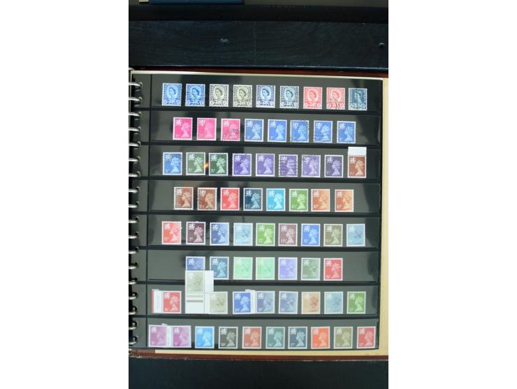 1840/1988, postfrische, ungebrauchte und gestempelte Sammlung mit u.a. Mi.-Nr. 1 (15), 2 (5), 5 (6), 6 (3), 7 (3), 35 (4), 49