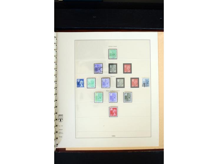1840/1988, postfrische, ungebrauchte und gestempelte Sammlung mit u.a. Mi.-Nr. 1 (15), 2 (5), 5 (6), 6 (3), 7 (3), 35 (4), 49