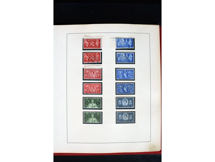 1840/1988, postfrische, ungebrauchte und gestempelte Sammlung mit u.a. Mi.-Nr. 1 (15), 2 (5), 5 (6), 6 (3), 7 (3), 35 (4), 49