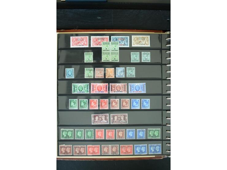1840/1988, postfrische, ungebrauchte und gestempelte Sammlung mit u.a. Mi.-Nr. 1 (15), 2 (5), 5 (6), 6 (3), 7 (3), 35 (4), 49