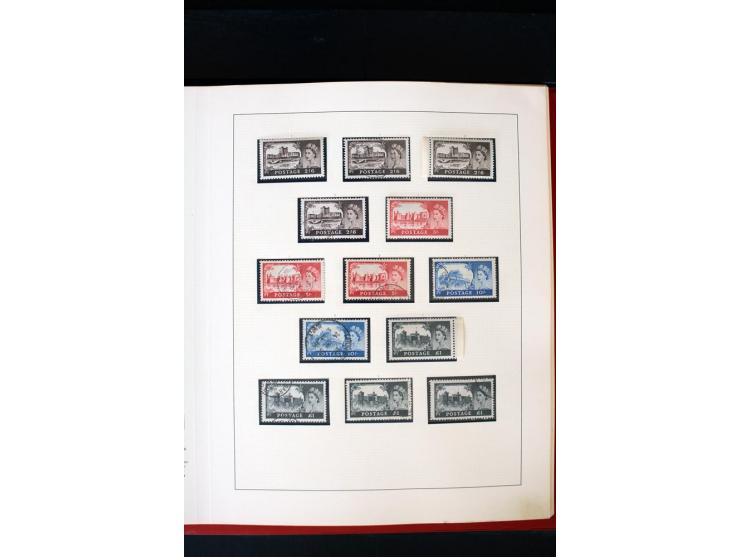 1840/1988, postfrische, ungebrauchte und gestempelte Sammlung mit u.a. Mi.-Nr. 1 (15), 2 (5), 5 (6), 6 (3), 7 (3), 35 (4), 49